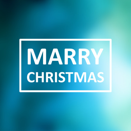 Vector holiday blur background with typographic elementsのイラスト素材
