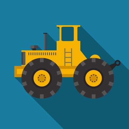 color flat heavy machine iconのイラスト素材