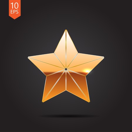 Vector christmas icon. New year illustration.  Christmas starのイラスト素材