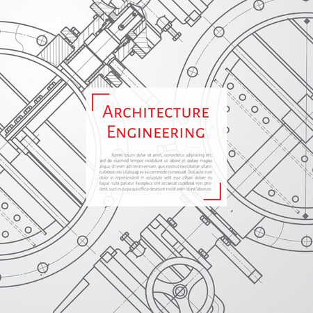 Engineer or architect illustrationのイラスト素材