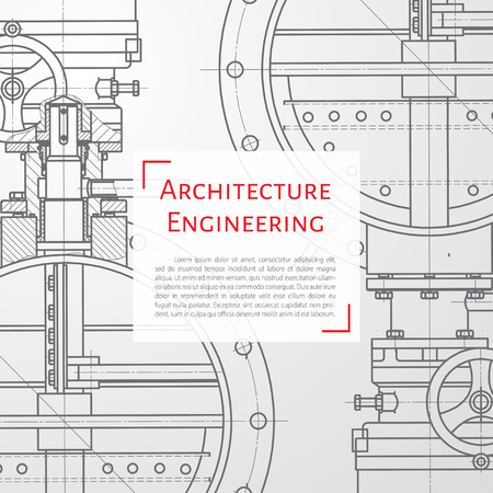 Engineer or architect illustrationのイラスト素材