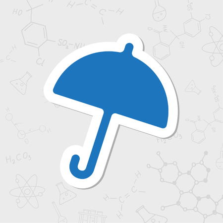 Vector umbrella iconのイラスト素材