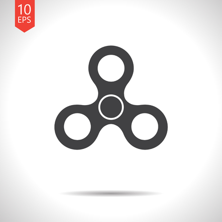 Hand spinner iconのイラスト素材