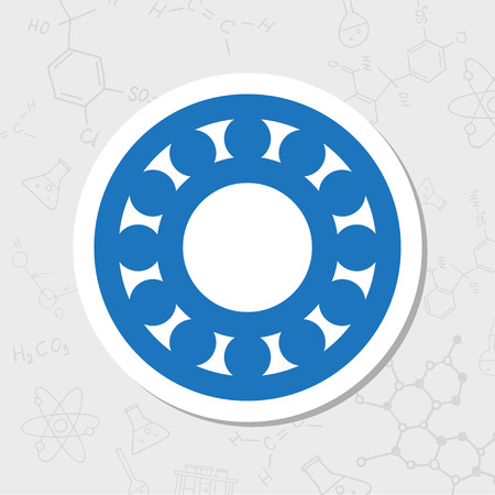 Hand spinner iconのイラスト素材