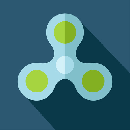 Hand spinner iconのイラスト素材