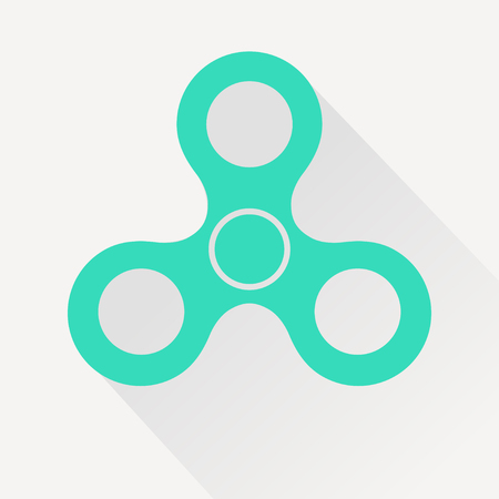 Hand spinner iconのイラスト素材