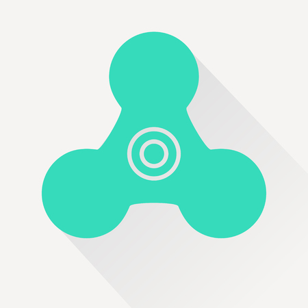 Hand spinner iconのイラスト素材