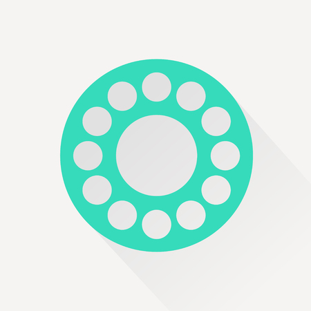 Hand spinner iconのイラスト素材