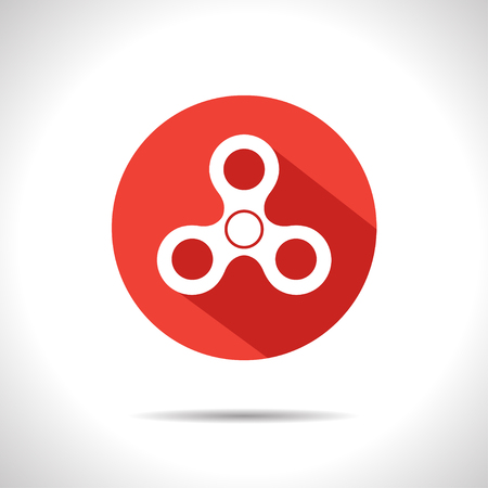 Hand spinner iconのイラスト素材