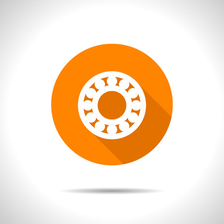 Hand spinner iconのイラスト素材