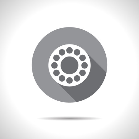 Hand spinner iconのイラスト素材