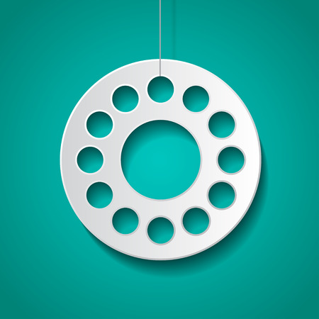 Hand spinner iconのイラスト素材