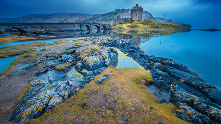 Scotland, Elian Donan Castleのeditorial素材