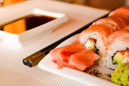 Philadelphia rollの写真素材