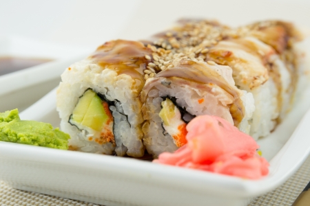 tasty sushiの写真素材