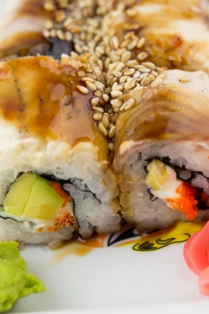 tasty sushiの写真素材