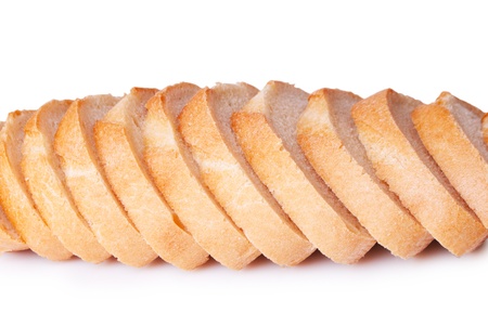 Pre-sliced breadの写真素材