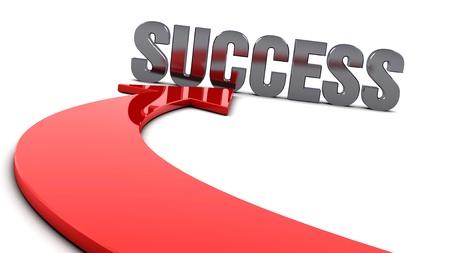 Success arrowの写真素材