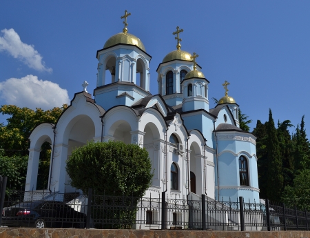 Orthodox cathedral in Gurzuf