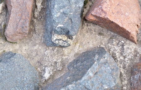 background: granite stone masonry