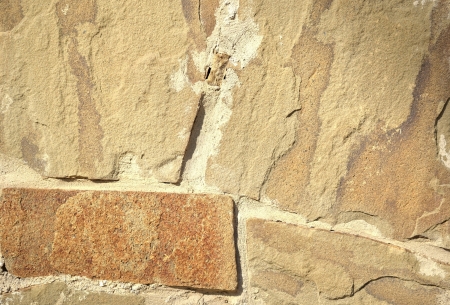 fragment stone wallの写真素材