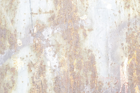 Rusty old painted surfaces
