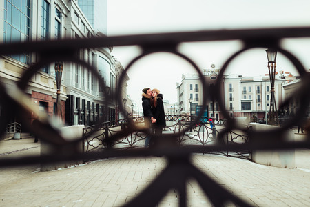 a man and woman who loved each otherのeditorial素材