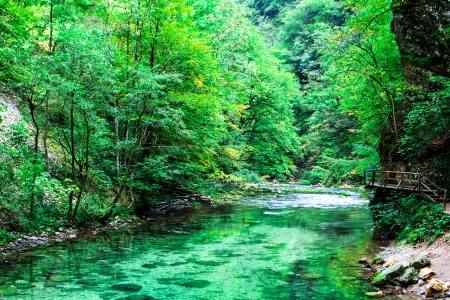 Mountain Riverの写真素材