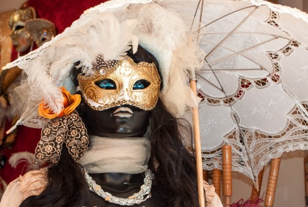 Masked mannequinの写真素材