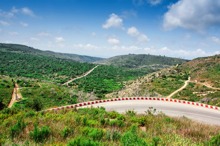 Wild Israel landscapeの写真素材