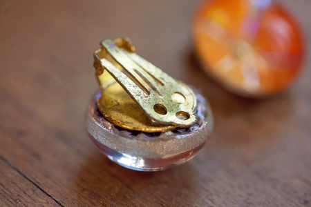 Vintage arrings の写真素材