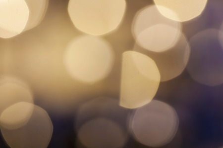 Shiny golden bokeh Christmas holiday backgroundの写真素材