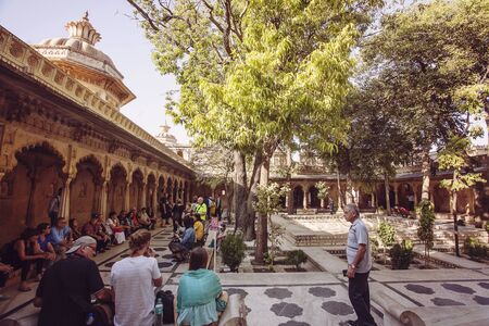 Udaipur City Palace - Udaipur, India, February 9, 2018のeditorial素材