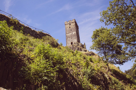 Hazmburk castle in Czech Central Mountains
