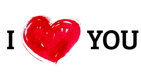 I love You vector background. Valentines Day Illustrationのイラスト素材