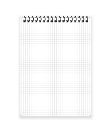 Notebook paper vectorのイラスト素材
