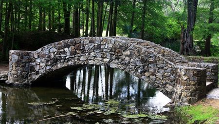 A Stone Bridgeの写真素材