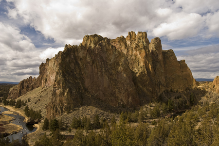 Smith Rock Viewの写真素材