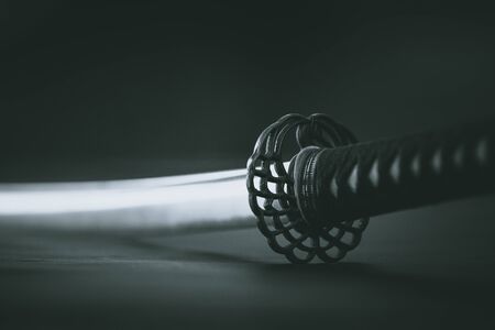 Katana traditional Japanese swordの写真素材