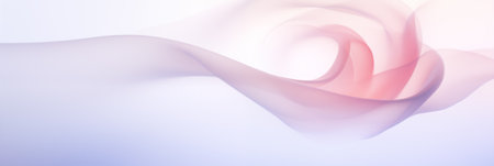 smoke reminiscent of a rose in soft color and blur style. Banner backgroundの素材