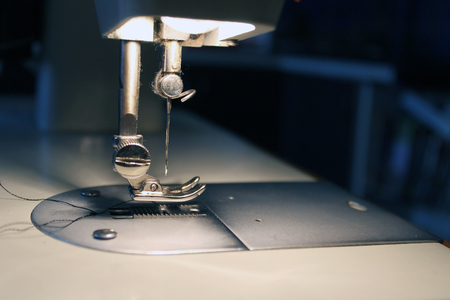 old sewing machineの写真素材