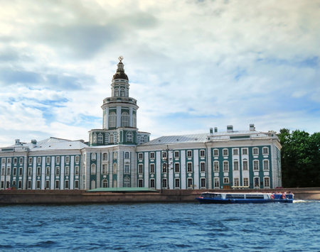 Architecture Of St. Petersburg. Travel and tourism to Russia.の写真素材