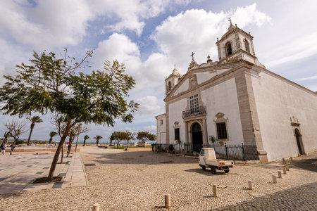 Lagos, Portugal - 5 March 2020: Santa Maria Church in Lagos, Portugalのeditorial素材