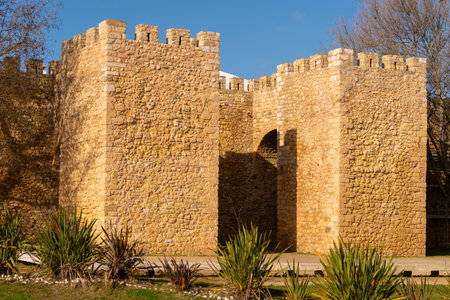Governor's Castle (Castelo dos Governadores) in Lagos, Portugalのeditorial素材