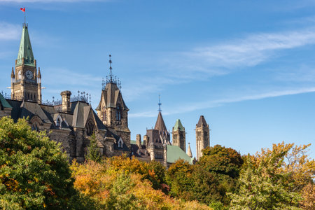 Peace tower of the Canadian Parliamentのeditorial素材