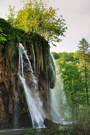 Waterfall Veliki prstavacの写真素材