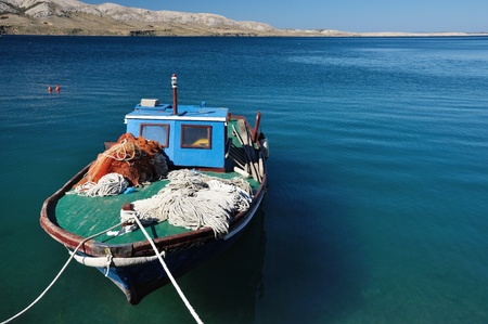 Fishing boatの写真素材