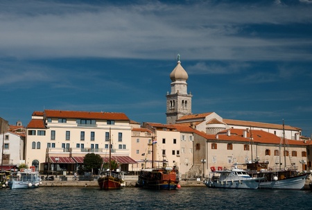 Krk city,Croatiaのeditorial素材