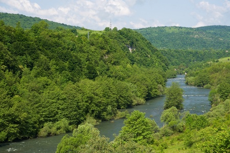 Korana riverの写真素材