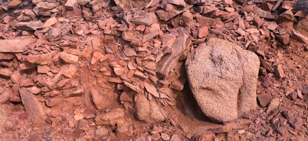 granite rocks of Sardiniaの写真素材